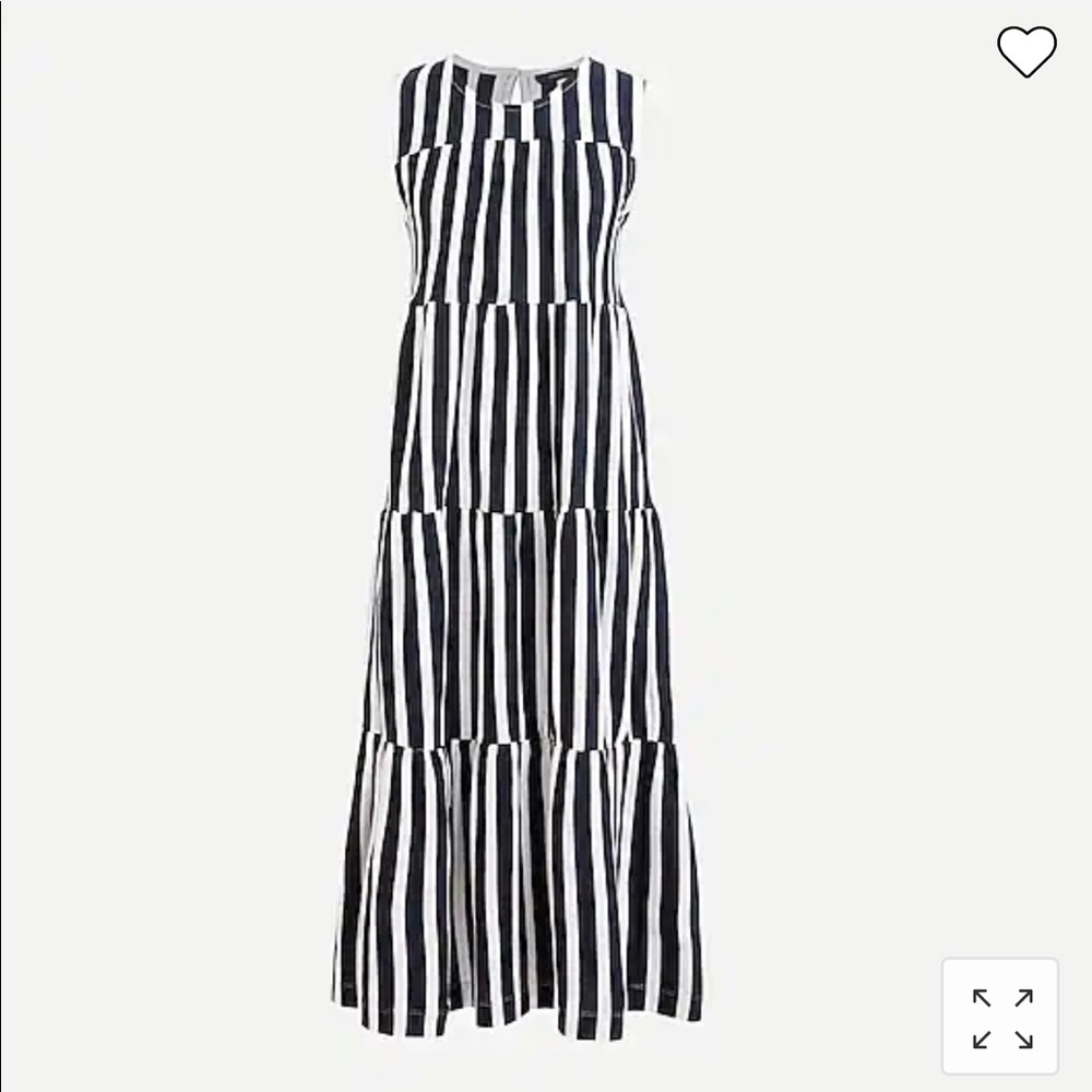 J Crew Tiered Tank Dress